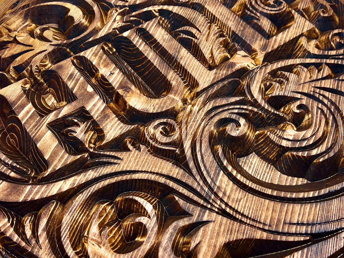 Custom equipment stencil